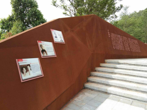 柏乡耐候钢挡土墙